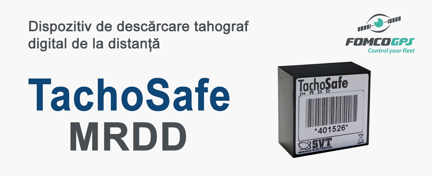 Sistem de descarcare tahograf de la distanta